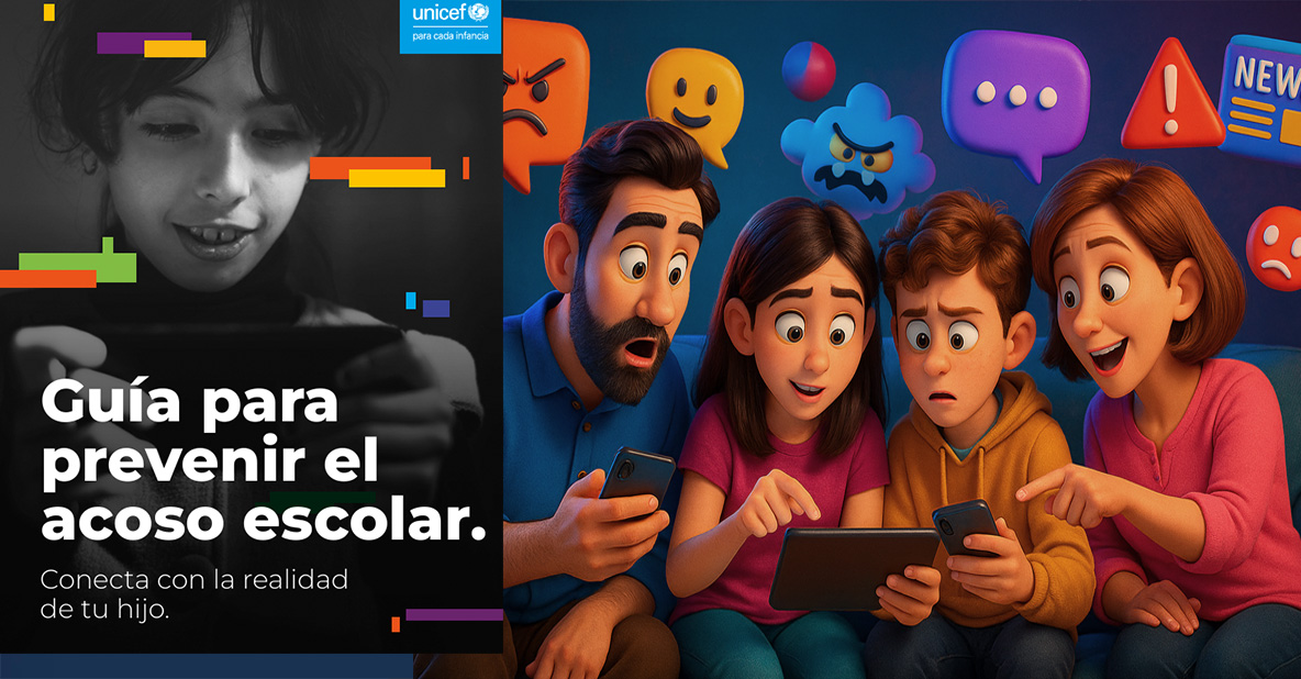 Guía UNICEF: ¿Cómo Prevenir el Acoso Escolar y Ciberacoso?